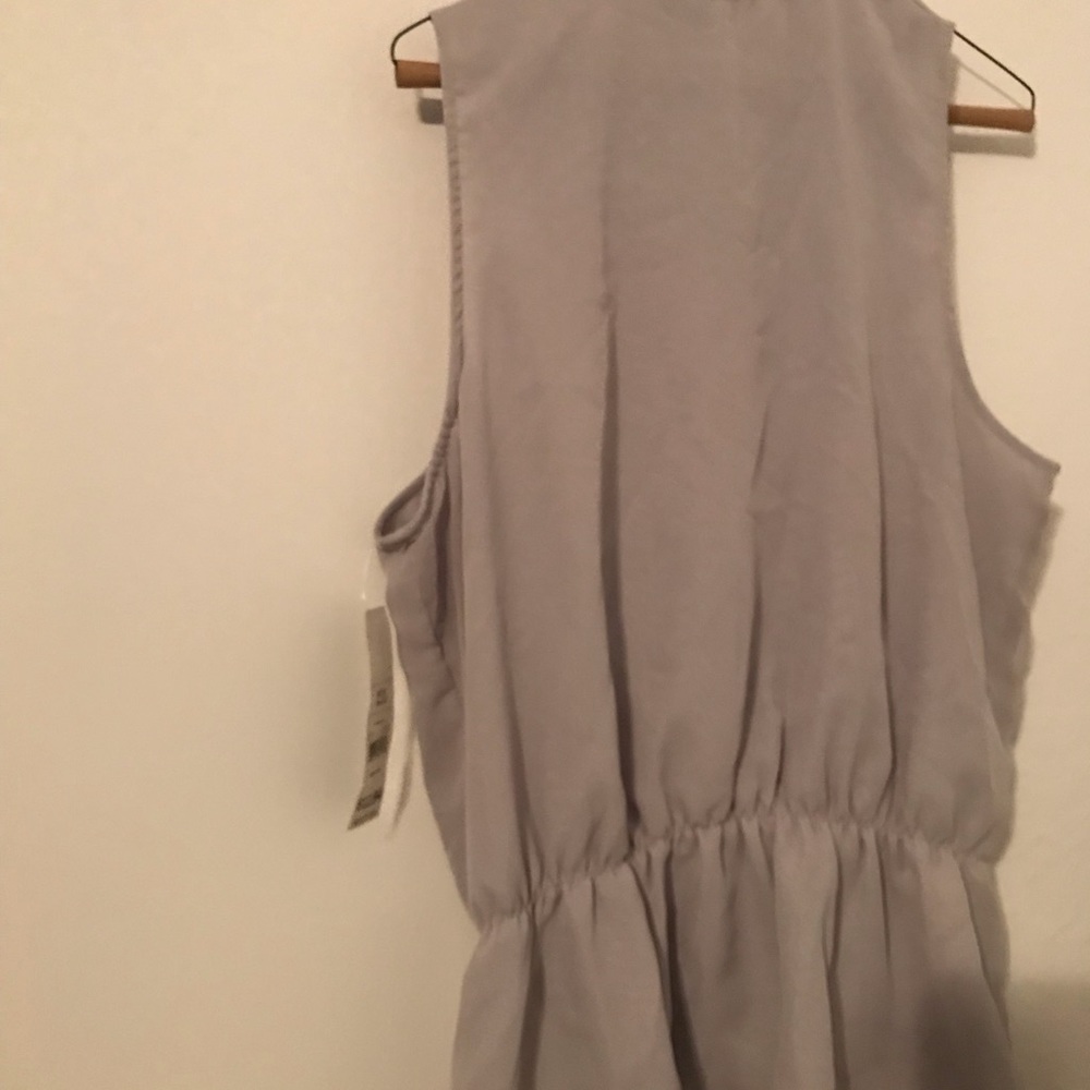 Dressy blouse light grey